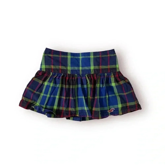 Hollister plaid micro mini skirt - Picture 1 of 8